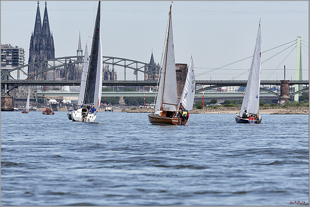 100 Jahre Rheinwoche 2022 - 1. Wettfahrt Porz - Hitdorf, 03.06.2022,